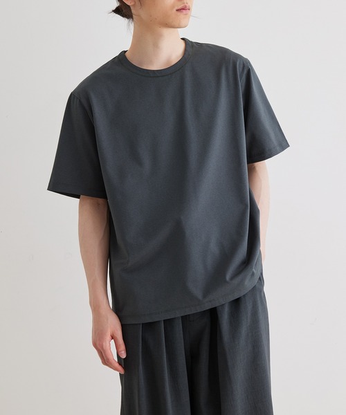 tシャツ ボックスシルエット ジャージー Tシャツ / イージーケア / ユニセックス / 吸水速乾 メンズ | ADAM ET ROPE' | 07