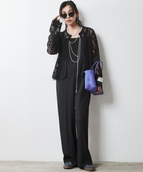 CHIC STYLE サロペット オーバーオール スラックスロンパース
