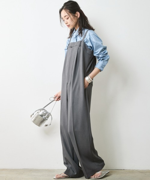 いち DRESS サロペットパンツ Lサイズ KOBE LETTUCE サロペット パンツ レディース サスペンダー