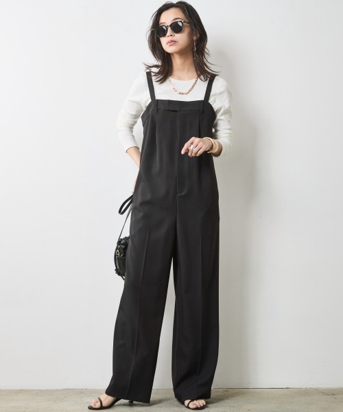 CHIC STYLE サロペット オーバーオール スラックスロンパース