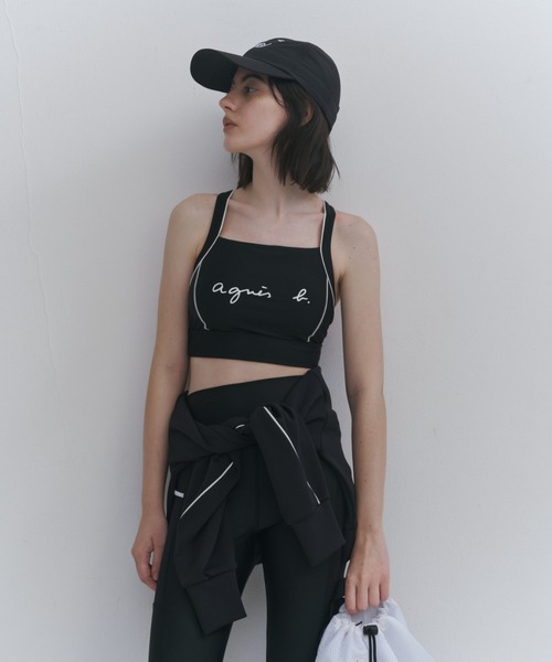 本日限定価格【agnes b.×NERGY】 UV＆水陸両用 ソリッドブラトップ NERGY(ナージー) / 【agnes b.×NERGY】UV＆水陸両用 ソリッド