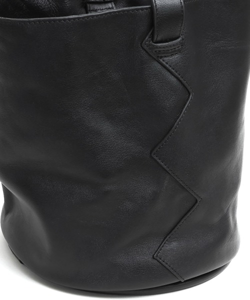 YArKA ショルダーバッグ 「YArKA/ヤーカ」real leather bucket type