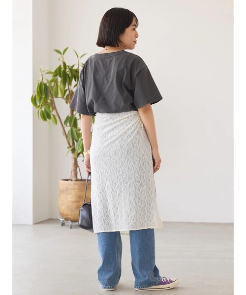 【リップル洋品店】巻きスカート（ブルー） image.jpg