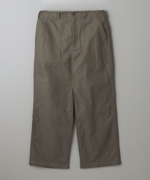 UNITED ARROWS バックサテン生地ベイカーパン　M オリーブ日本製 BAKER PANTS #olive satin [74604] – ciacura