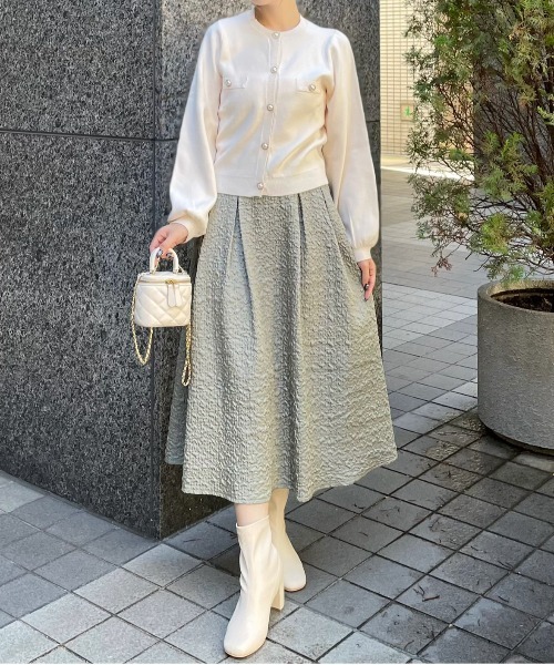 clear スカート 「低身長用サイズ有」ブークレフレアスカート 「大人