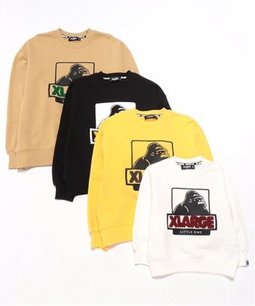 専用★XLARGE KIDS スウェットセットアップ 120cm ブラック XLARGE KIDS セットアップ ゴリラトレーナー＋ロングパンツ