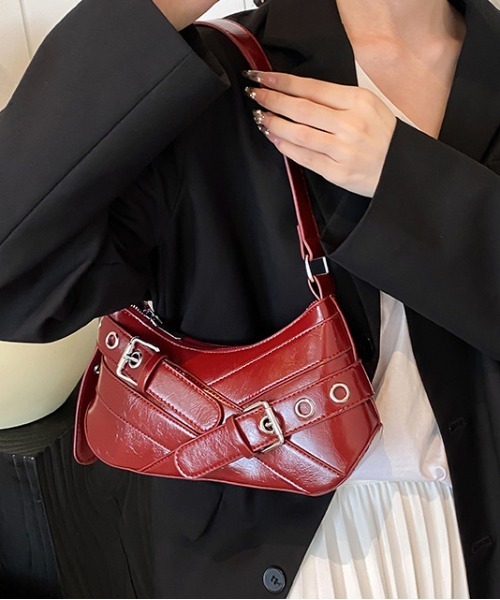 FREE STYLISTS ショルダーバッグ バッグ Y2K ダブルベルテッド