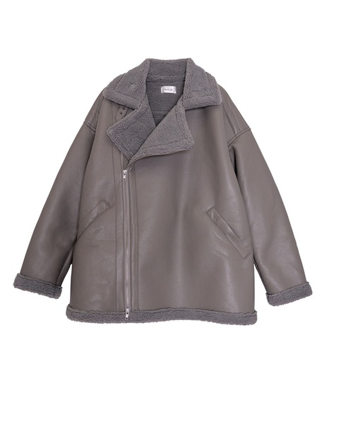 Nora Lily（ノラリリー） ムートンジャケット ムートンコート 「Nora