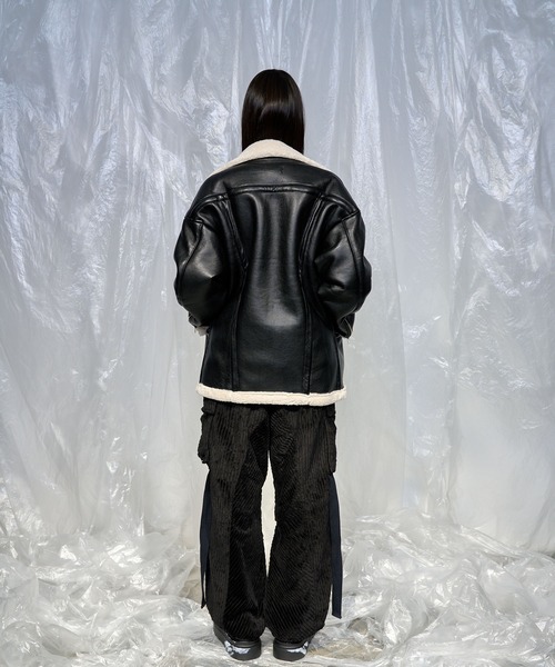 Nora Lily（ノラリリー） ムートンジャケット ムートンコート 「Nora