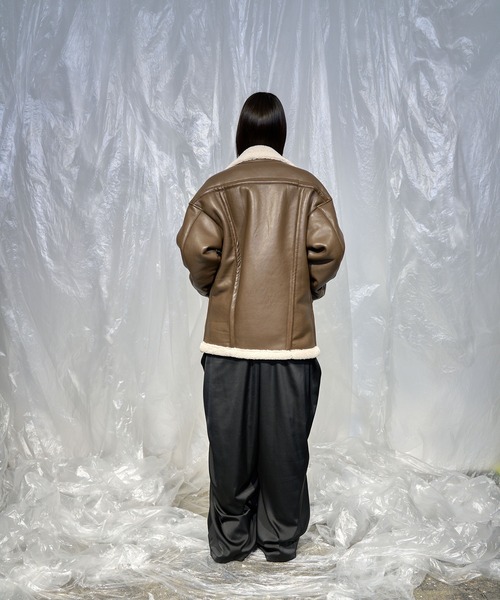 ジャケット・アウター norain.norainbow1985 Nora Lily（ノラリリー） ムートンジャケット ムートンコート 「Nora