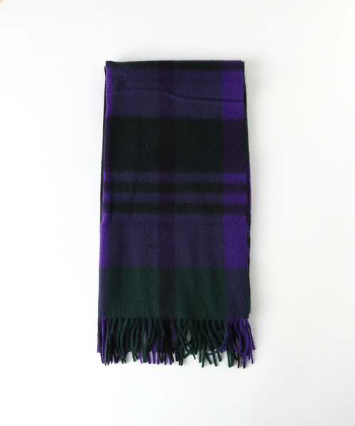 Joshua Ellis マフラー Ellis(ジョシュア エリス) Plaid Muffler