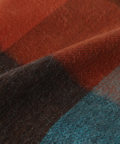 Joshua Ellis（ジョシュアエリス） マフラー Plaid Muffler 50x190