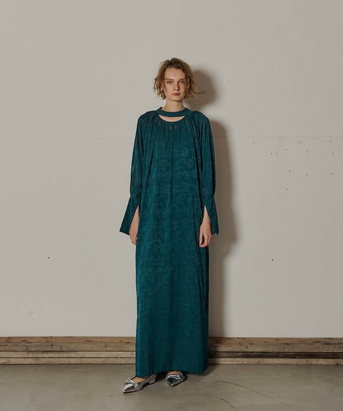 et.UNiVER ドレス Loose jacguard dress : ZOZOTOWN Yahoo!店 - 通販