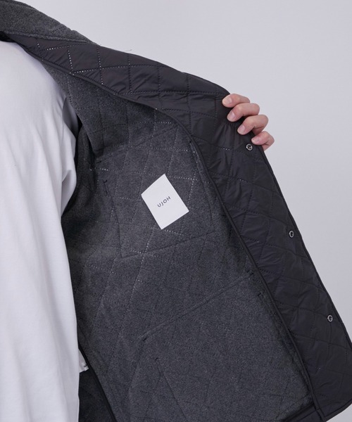 ブルゾン アウター Pinsonic Stand Collar Blouson メンズの画像