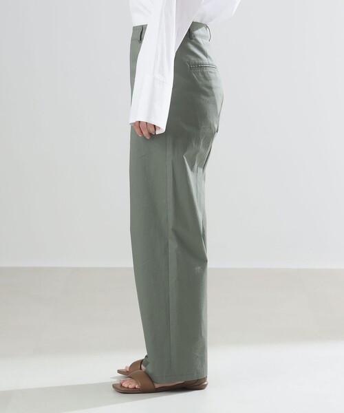 パンツ aki.o Demi-Luxe BEAMS パンツ AK+1 / コットン サイド ジップ