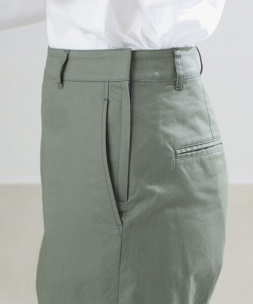 Demi-Luxe　ビームス　パンツセットアップ　グレー　リネン混　サイズ40 Demi-Luxe ビームス パンツセットアップ グレー リネン混 サイズ40