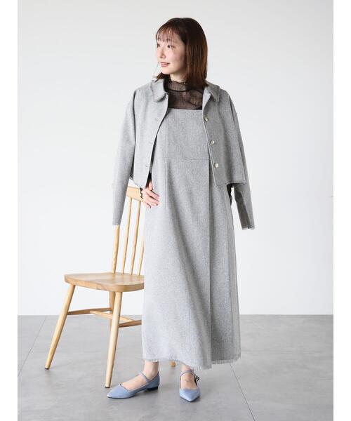 「Te chichi TERRASSE」 ジャケット F グレー レディース_画像3