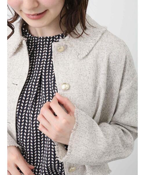 「Te chichi TERRASSE」 ジャケット F グレー レディース_画像8