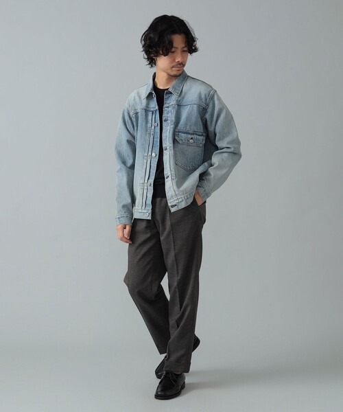 ジャケット・アウター AUBERGE PREMIER size 44 AUBERGE ブルゾン アウター / BIO デニム 1stタイプ メンズ