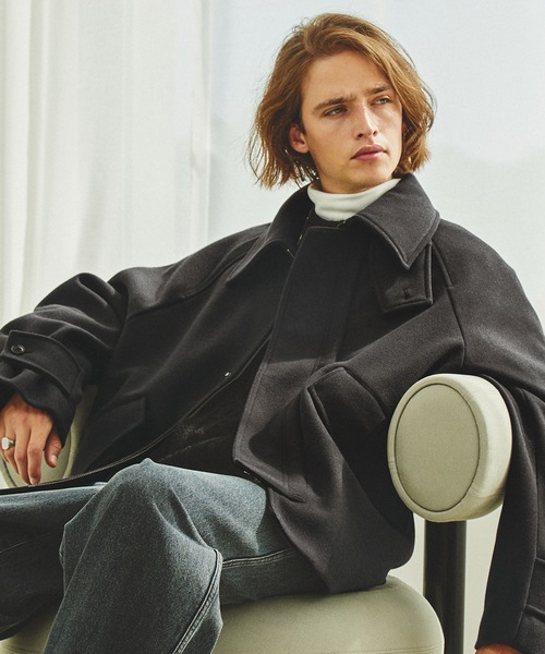 「EMMA CLOTHES」 ブルゾン M チャコールグレー メンズ_画像8