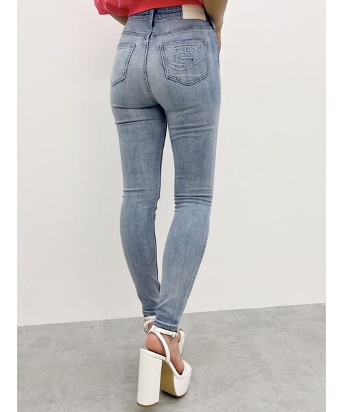 あなたにおすすめの商品 デニムパンツ デニム ジーンズ GYDA H/W embossダメージ GD パンツ