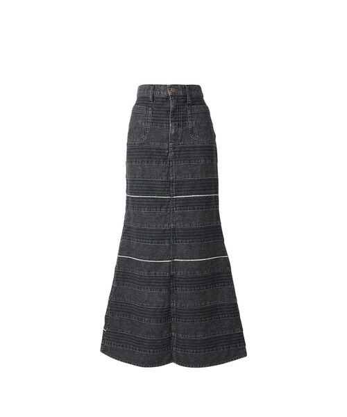 HYSTERIC GLAMOUR（ヒステリックグラマー） デニムスカート スクラッチ