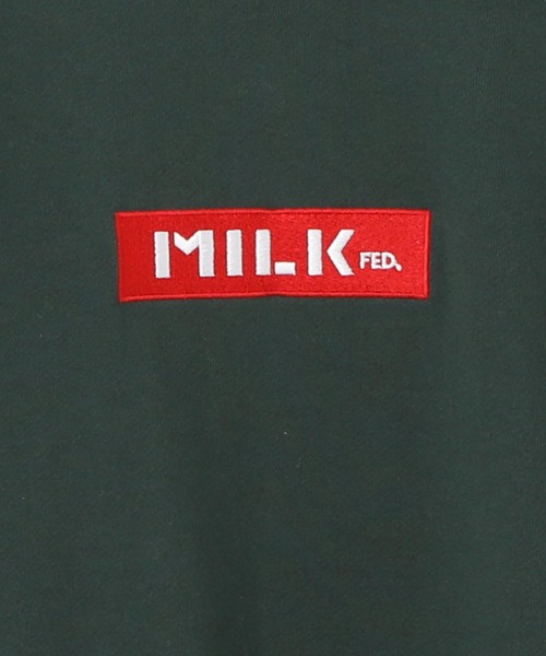 [MILKFED.] тренировочный cut and sewn SMALL черный женский 