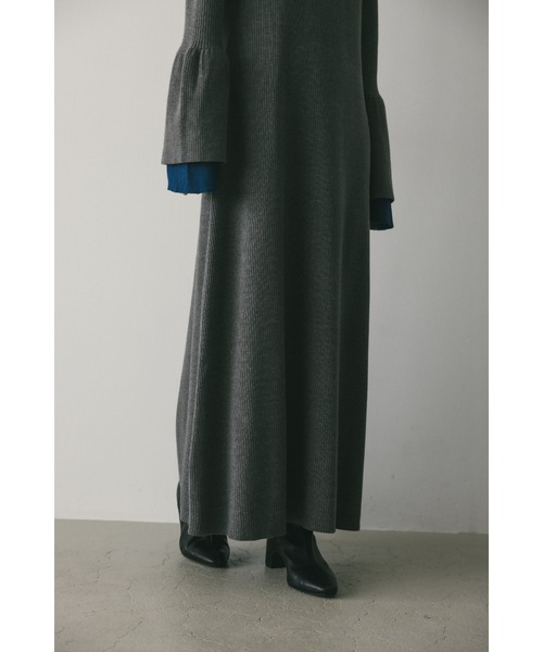 「STYLEMIXER」 ニットワンピース MEDIUM グリーン レディース_画像5