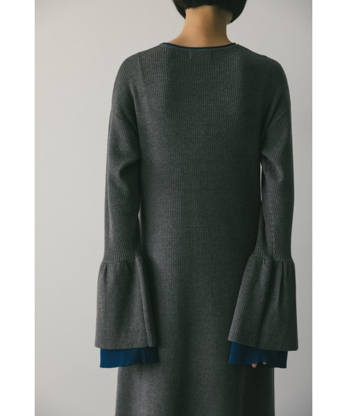 「STYLEMIXER」 ニットワンピース MEDIUM グリーン レディース_画像7