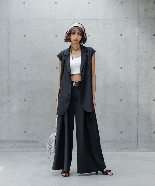 PAGEBOY タックデニムパンツ PAGEBOY｜【WEB限定サイズあり】タックデニムパンツ | Rakuten