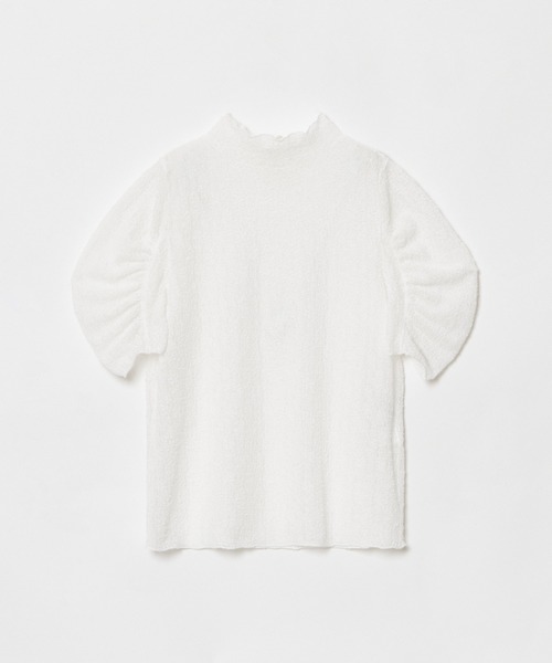 tシャツ 「LOULOU WILLOUGHBY」シアーレーシーパフプルオーバー レディース LOULOU WILLOUGHBY tシャツ 「LOULOU WILLOUGHBY」シアー