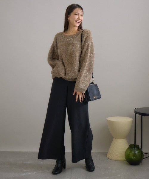 「KATHARINE ROSS」 長袖ニット MEDIUM ピンク レディース_画像5