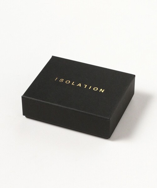 バングル ISOLATION / カーブ パーム バングル イエローゴールド レディースの画像