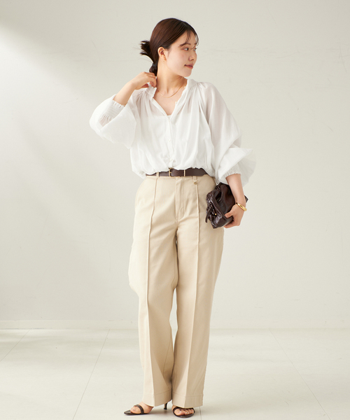 plage ブラウス シャツ mini blouson レディース : ZOZOTOWN