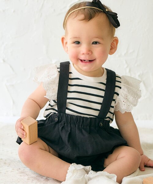 10mois ベビー 「10mois(ディモワ)」チュチュレースベビードレス