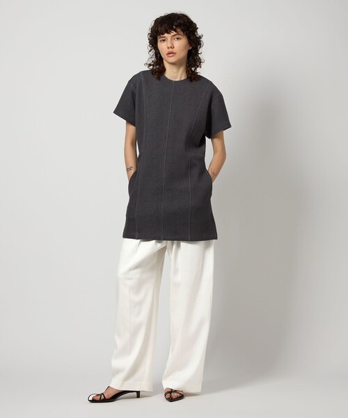 tシャツ 「6(ROKU)」コットンポリエステル チュニック レディース