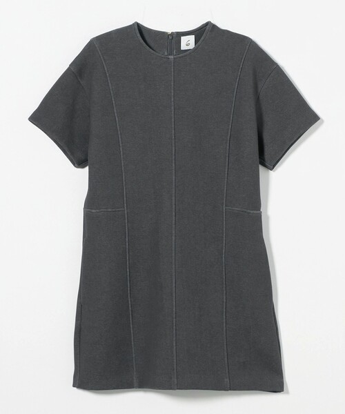 tシャツ 「6(ROKU)」コットンポリエステル チュニック レディース 6(ROKU) tシャツ 「6(ROKU)」コットンポリエステル チュニック