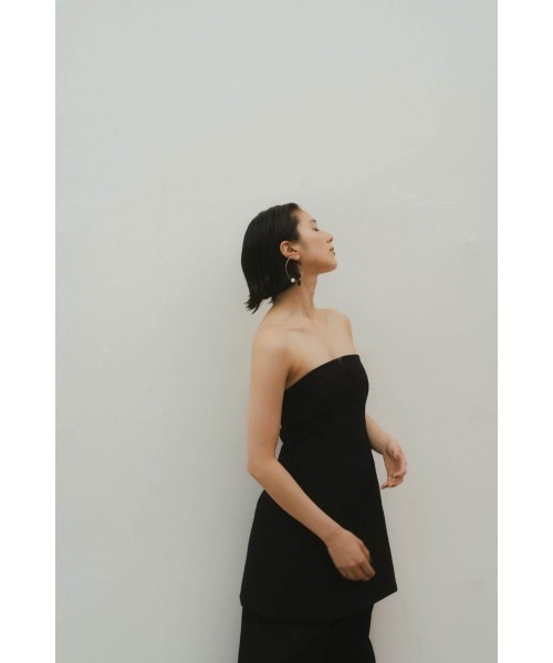 lace up bare tunic レディース