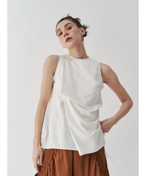 tシャツ DRAPE COCOON TOP / ドレープコクーントップ レディース