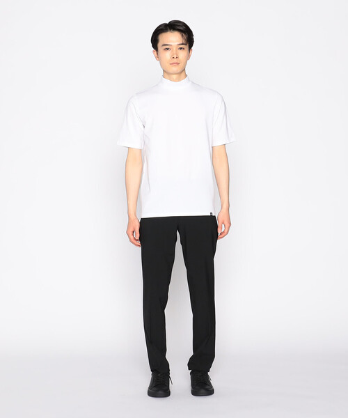 「COMME CA ISM」 半袖Tシャツ LARGE ライトグレー メンズ