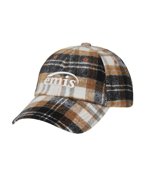 【EMIS】 MULTI COLOR CHECK BALL CAP /追跡付 emis キャップ 帽子 MULTI COLOR CHECK BALL CAP レディース