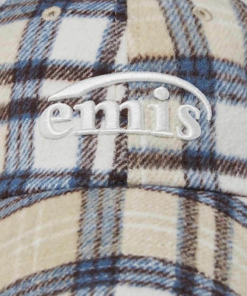 emis キャップ 帽子 MULTI COLOR CHECK BALL CAP レディース