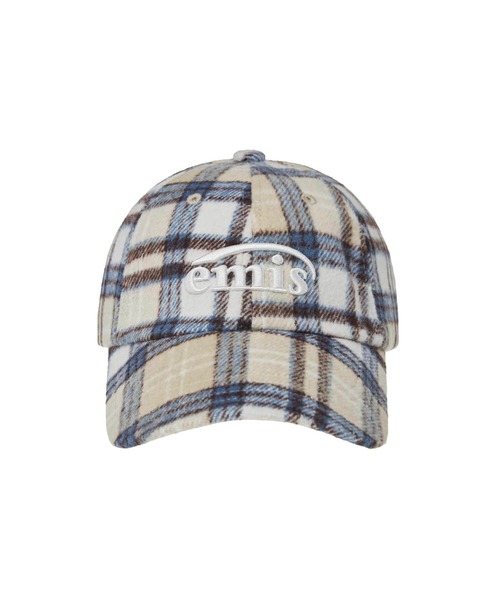 【emis】エミス キャップ MULTICOLOR CHECK BALL CAP emis キャップ 帽子 MULTI COLOR CHECK BALL CAP レディース