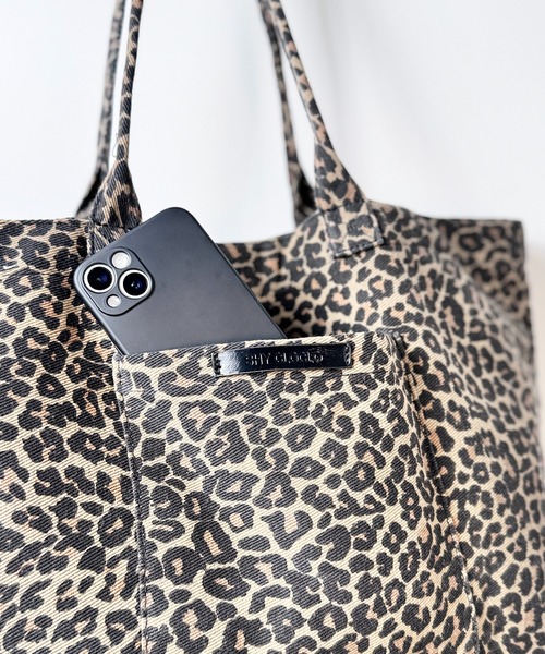 folka.（フォルカ） トートバッグ 5E24 大容量 軽量 レオパードトート