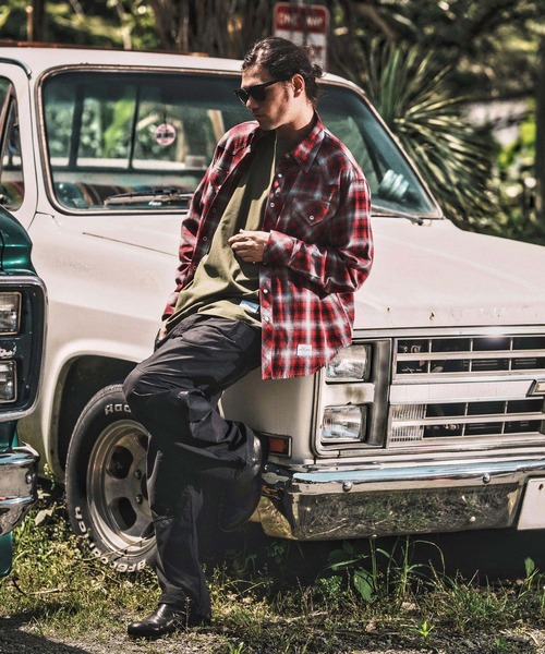 ウエアハウス ダブルワークス ウエスタンチェックシャツ サイズ38(M相当) WONDER WALL MOTEL シャツ ms6137- WESTERN CHECK SHIRT ウエスタン