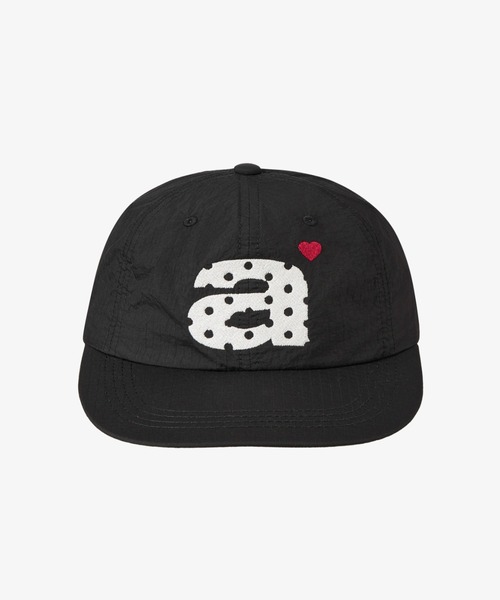 aeae キャップ 帽子 DOT SMALL LETTER NYLON CAP レディース