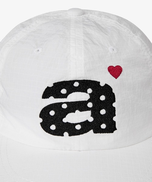 aeae キャップ 帽子 DOT SMALL LETTER NYLON CAP レディース