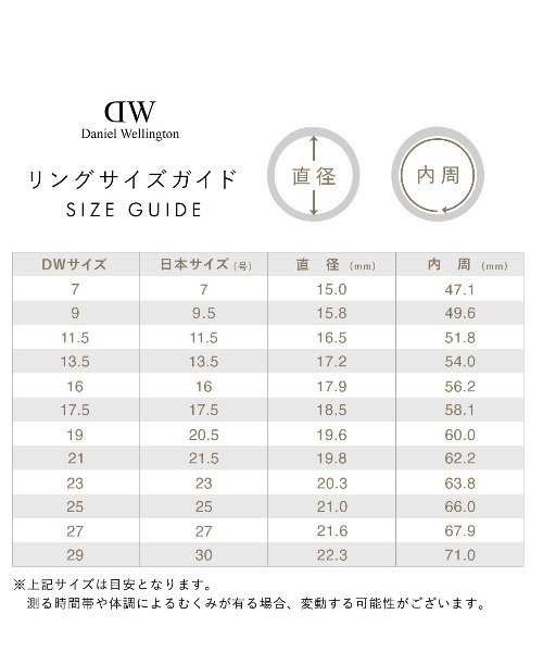 「Daniel Wellington」 リング 58 シルバー レディース_画像6