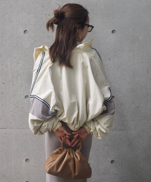 ブルゾン ジャンバー track jacket / 配色ライントラックジャケット 