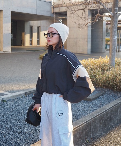ブルゾン ジャンバー track jacket / 配色ライントラックジャケット
